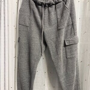 PINK Victoria's Secret Gray Track Pants Relaxed Fit